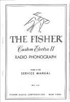 Fisher CUSTOM-ELECTRA-K-100 - Service Manual 